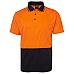 JB's Hi Vis Polo Non Cuffed