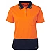 Ladies Hi Vis S/S Comfort Polo