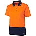 Ladies Hi Vis S/S Comfort Polo