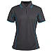 Ladies Polo Shirt With Piping