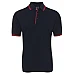 Polo Shirt With Pin Stripe