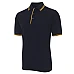 Polo Shirt With Pin Stripe