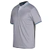Polo Shirt With Pin Stripe Colar And Sleeves