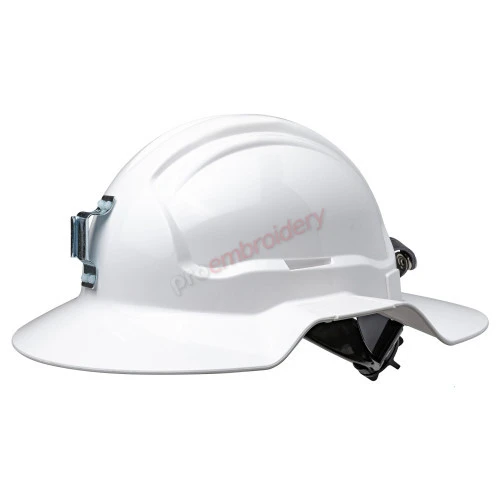 Maxisafe Broadbrim Hard Hat Non-Vented w/Metal Miners Bracket Maxisafe Broadbrim Hard Hat Non-Vented w/Metal Miners Bracket