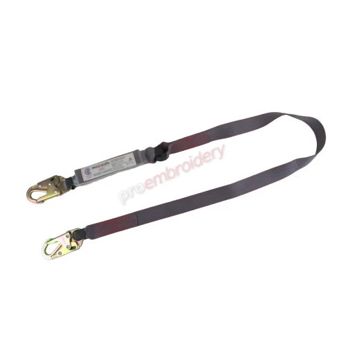 Maxisafe Heavy Duty 2m Web Shock Absorbing Lanyard - 140kg rated ZABM-T3H
