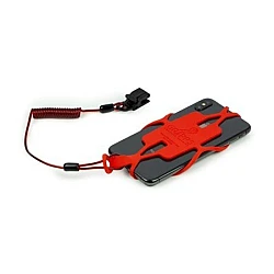 Phone Gripper with Coil Tether