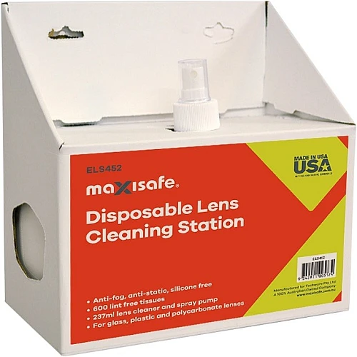 Maxisafe Disposable Lens Cleaning Station Maxisafe Disposable Lens Cleaning Station
