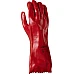 Maxisafe Red PVC Chemical Resistant Gauntlet - 35cm Length