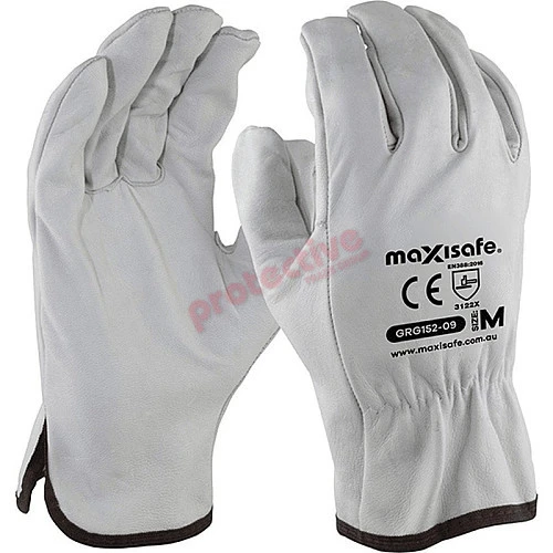 Maxisafe Economy Full Grain Leather Rigger Gloves