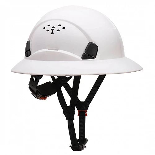 Portwest Full Brim Extra Hard Hat White - PW28 Portwest Full Brim Extra Hard Hat White - PW28