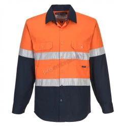 Portwest Industrial Long Sleeve D/N Shirt - MA803 Portwest Industrial Long Sleeve D/N Shirt - MA803