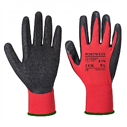 Flex Grip Crinkle Latex Glove - A174
