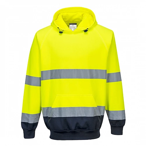 Portwest Two-Tone Hooded Sweatshirt - B316 Portwest Two-Tone Hooded Sweatshirt - B316