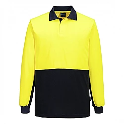 Portwest Hi-Vis Contrast Class D Polo Shirt L/S - MP813 Portwest Hi-Vis Contrast Class D Polo Shirt L/S - MP813