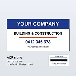 Custom Printed ACP Signs 3mm - Aluminium Composite Panel Custom Printed ACP Signs 3mm - Aluminium Composite Panel