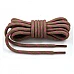 Pair Of High Density Weaving Round Shoe Laces