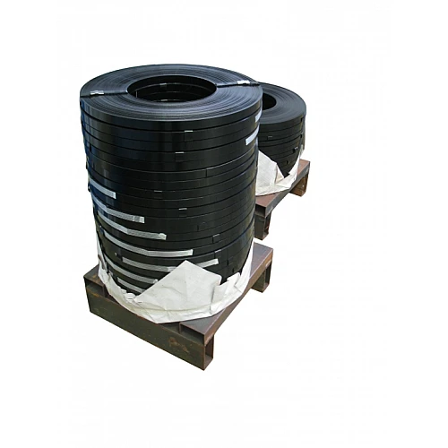 Steel Strapping Ribbon Wound 16mm X 0.50mm Premium Black Painted