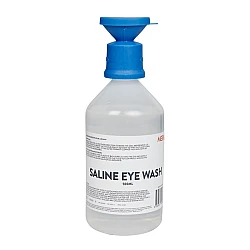 MEDIQ EYEWASH SALINE SOLUTION 500ML - EWS500
