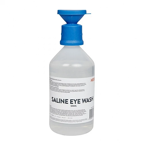 MEDIQ EYEWASH SALINE SOLUTION 500ML - EWS500