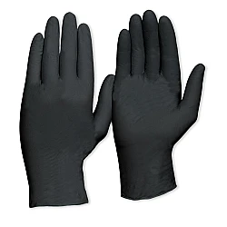 Prochoice Black Nitrile Heavy Duty Powder Free Gloves Box Of 100 Prochoice Black Nitrile Heavy Duty Powder Free Gloves Box Of 100