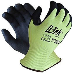 G-Tek Cut 5 Hppe Glass Liner Hi Vis
