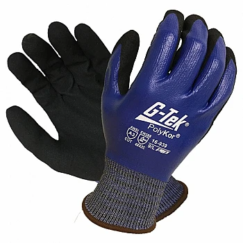 G-Tek Polykor X7 Dual Coat 18 Gauge Nitrile