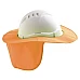 Hard Hat Plastic Polyester Brim for V6 & V9 - HHBNF