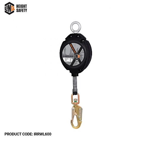 Self Retractable Loq-Bloq Webbing Lanyard 6m