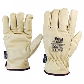 Riggamate Lined Glove - Pig Grain Leather - PGL41TL