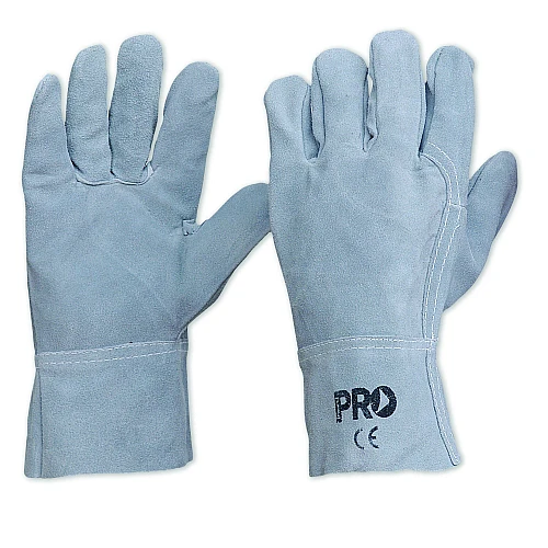 Grey Leather Heavy Duty Glove 7407