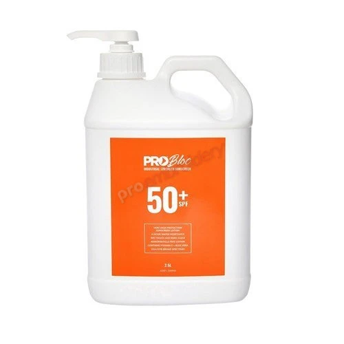 Probloc Spf 50 + Sunscreen 2.5l Pump Bottle
