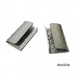 Galvanised PET Serrated Open Seals 12-19mm - Box Of 1000pc