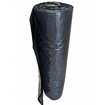 Black Waste Bags Heavy Duty 1100mm X 1000mm X 75um - Roll Of 100 Bags