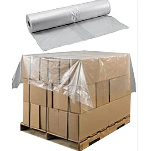 Pallet Topper LDPE clear Poly Film 1680 X 1680 20um 250 sheets per Roll Pallet Topper LDPE clear Poly Film 1680 X 1680 20um 250 sheets per Roll