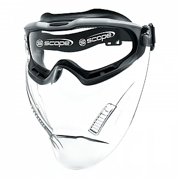Spartan AF/AS Safety Goggle with Chin Guard - 220G
