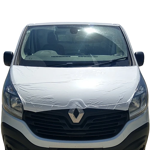 White Auto Vehicle Wrap Temporary Car Body Adhesive Film