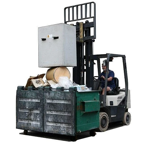 THE BLOCK Skip Bin Rubbish Concrete Waste Compactor