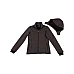 Men’s Acland Bonded Fleece Jacket with Hood – JK41