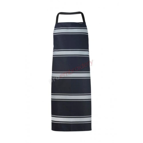 Full Bib Butchers Stripe Apron - Chefs Craft