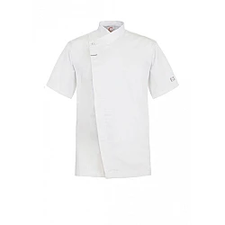 Chefs Tunic With Concealed Front - Short Sleeve Cj041