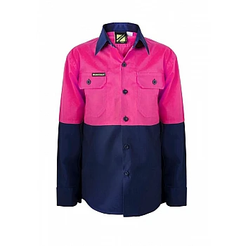 Hi Vis Two Tone Shirt For Kids