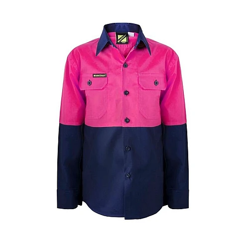 Hi Vis Two Tone Shirt For Kids
