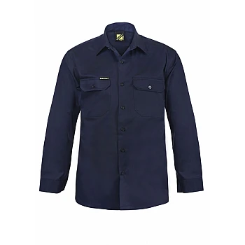 Long Sleeve Cotton Drill Shirt Ws3020
