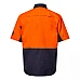 HIVIS VENTED SHORT SLEEVE RIPSTOP SHIRT