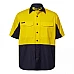 HIVIS VENTED SHORT SLEEVE RIPSTOP SHIRT