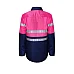 Hi Vis Two Tone Shirt For Kids With Reflective Tape