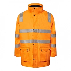 Vic Rail Hi Vis Jacket-Tape 