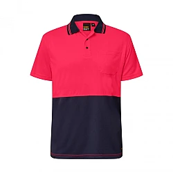 Work Craft Micromesh Polo With Pocket Short Sleeve - WSP201