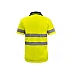 Hi Vis Short Sleeves Micromesh Polo with Reflective Tape