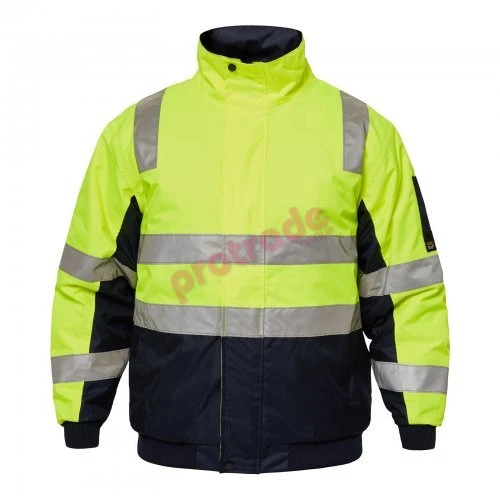 Typhoon 2tone Bombe Jkt With Reflective Tape Typhoon 2tone Bombe Jkt With Reflective Tape